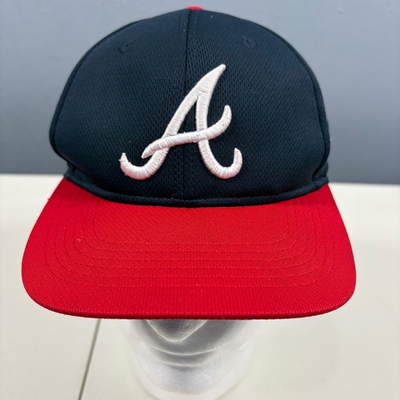 ATLANTA BRAVES Stitched Youth Hook And Loop Adjustable Baseball Hat Cap MLB - Picture 1 of 9